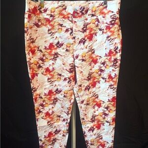 Colorful Abstract Print Garment